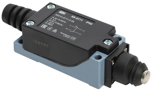 Выключатель концевой КВ-8111 толкатель купольный IP65 | код KKV12-8111-2-65 | IEK Выключатель концевой КВ-8111 толкатель купольный IP65 | код KKV12-8111-2-65 | IEK