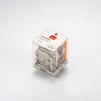 Реле 2CO, 230VAC, 16A, LED, тест кнопка | код REH2CO110LT | Shenler