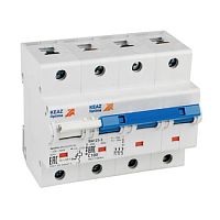 Выключатель автоматический модульный с независимым расцепителем OptiDin BM125-3C100-НР-8ln-УХЛ3 | код 336378 | КЭАЗ