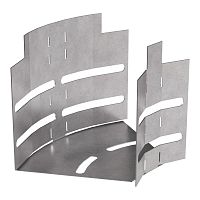 Угол горизонтальный изменяемый 0-45 градусов Стандарт 100х100 Промрукав | код PR16.0984 | ПРОМРУКАВ