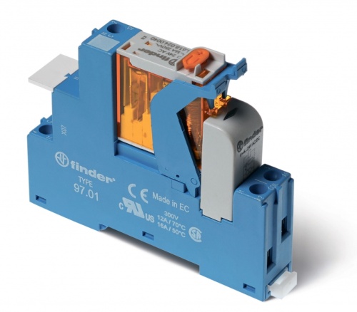 Интерфейсный модуль (сборка 46.61.9.048.0040 + 99.02.9.060.99 + 97.01SPA), электромеханическое реле, 1CO 16A, контакты AgNi, питание 48В DC, категория защиты IP20, винтовые клеммы, пластиковая клипса, LED + диод, кнопка тест + мех.индикатор | код 4C Интерфейсный модуль (сборка 46.61.9.048.0040 + 99.02.9.060.99 + 97.01SPA), электромеханическое реле, 1CO 16A, контакты AgNi, питание 48В DC, категория защиты IP20, винтовые клеммы, пластиковая клипса, LED + диод, кнопка тест + мех.индикатор | код 4C