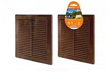 Решетка разъемная с москитной сеткой, 183х253 ЭКО (коричн.) TDM | код SQ1807-0085 | TDM