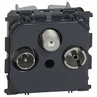 Механизм розетки TV-FM-SAT CELIANE, одиночная | код. 067388 | Legrand