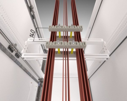 Кронштейн для шинодержателя плоских шин FORT для корпуса глубиной 600 EKF PROxima | код FBS600 | EKF