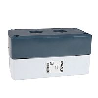 Корпус кнопочного поста КП-102 серый 2 отв. IP40 КЭАЗ | код 362239 | КЭАЗ