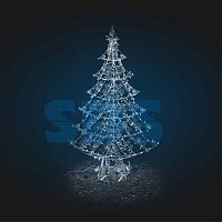 Декоративная 3D фигура Ажурная елка 250 см | код 501-431 | NEON-NIGHT