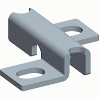 Скоба крепежная для лотка Ф4.0-6.0мм | код LAN-MT-KP-EZ | LANMASTER