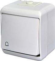 Кнопка звонок с подсветкой (IP54) VHE-4L | код 004668010 | ETI