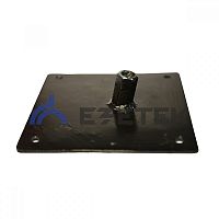 Держатель молниеприемника 16 мм для скатной кровли 15 градусов, сталь | код 75227 | ЕЗЕТЕК