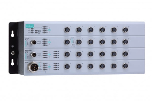 Коммутатор TN-4524A-16PoE-WV-CT-T L2 Managed Ethernet switch, 16 * 10/100BaseT(X) with 802.3at PoE+ and 8 * 10/100BaseT(X) M12 connectors, power input 24 - 110 VDC, t: -40/75, conformal coating model | код 00-06108641 | MOXA