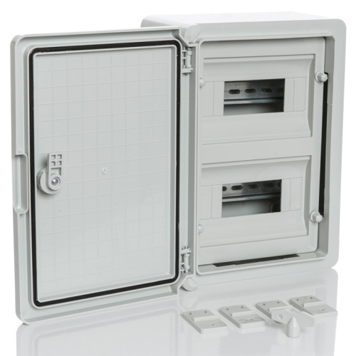 PP3102 Модульный пластиковый шкаф, IP65, УХЛ1., 250х350х150 на 18 модулей (9х2) Непр. Двр. | код PP3102 | Plastim PP3102 Модульный пластиковый шкаф, IP65, УХЛ1., 250х350х150 на 18 модулей (9х2) Непр. Двр. | код PP3102 | Plastim