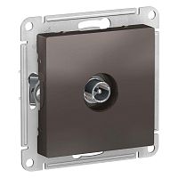 Розетка TV ATLASDESIGN, оконечная, мокко | код. ATN000691 | Schneider Electric