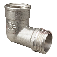 Угольник ВН с никелевым покрытием 3/4' | код VF.092.N.034 | VALFEX-T