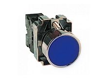 Кнопка XB2-BА61 без подсветки синий 1НО (ANDELI) | код ADL10-057 | ANDELI