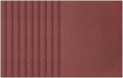 Лист шлифовальный на тканевой основе алюм./оксидный абразивный слой 230х280мм (уп.10шт) Р 46 FIT 38005 фото 5