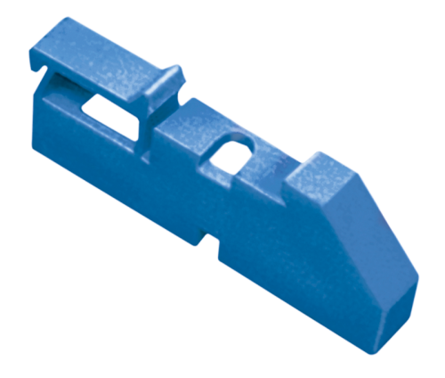 Изолятор на DIN рейку синий HLT | код 081-21-03| HLT Изолятор на DIN рейку синий HLT | код 081-21-03| HLT