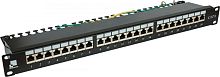 Патч-панель LANMASTER 24 порта с индикаторами, STP, кат.6, 1U | код LAN-PPi24S6 | LANMASTER