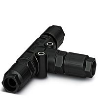 Т-распределитель QPD T 2PE1,5 3X4-9 BK | код 1414712 | PHOENIX CONTACT