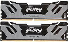 Память DDR5 2x24GB 6400MHz Kingston KF564C32RSK2-48 Fury Renegade Silver XMP RTL Gaming PC5-51200 CL32 DIMM 288-pin 1.4В kit с радиатором Ret | код 2000442 | Kingston