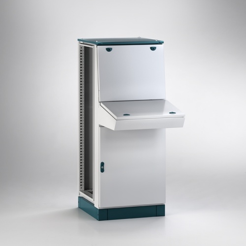 Панель передняя для пульта ENUX 1400x600мм (ВxШ) с дверями и 2 передними стойками, RAL7035, IP55 | код EUAL-060140 | ETA Панель передняя для пульта ENUX 1400x600мм (ВxШ) с дверями и 2 передними стойками, RAL7035, IP55 | код EUAL-060140 | ETA