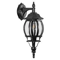 Светильник садово-парковый 100Вт 230В E27 черн. 8102/PL8102 (на стену вниз) FERON 11098