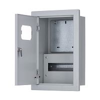 Корпус мет. учет. встр. 430х280х160 1-фазн. 9 мод. IP31 ЩРУВ-1/9 | код 30305DEK | DEKraft