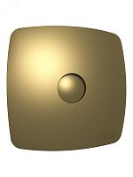 Вентилятор осевой вытяжной с обратным клапаном D100 декоративный | код RIO 4C Champagne | DiCiTi