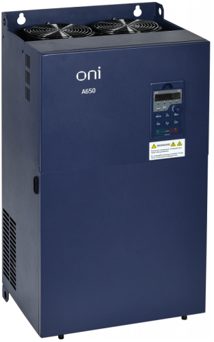 Преобразователь частоты A650 380В 3Ф 200кВт 377А M ONI | код A650-33E200M | ONI Преобразователь частоты A650 380В 3Ф 200кВт 377А M ONI | код A650-33E200M | ONI