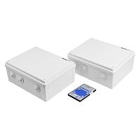 Контроллер iMLamp16D_AC для Белт-Лайта, светодиодные лампы 220 В, 5600 Вт 16 кан. х 1,6 А, 28 прогр., ДУ, IP54 | код 332-118 | NEON-NIGHT