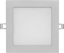 Светильник светодиодный 90 152 OLP-S1-12W-6.5K-WH-LED 12Вт 6500К IP20 800лм 176-264В 170х170 встраив. квадрат DOWNLIGHT ОНЛАЙТ 90152