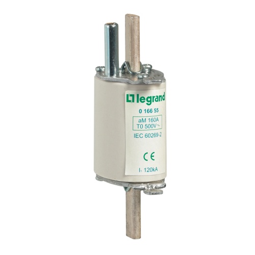Предохранитель типа aM - размер 0 - с бойком - 63 A | код 016635 | Legrand Предохранитель типа aM - размер 0 - с бойком - 63 A | код 016635 | Legrand