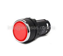 Кнопка моноблочная круглая без фиксации, красная (1НО+1НЗ), MB102DK | код MB102DK | EMAS