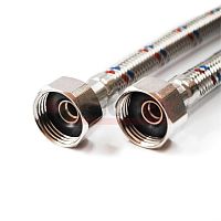 Подводка гибкая для воды 1/2дюйм В-В 60см (150) | код S/S 60сm В-В | VALFEX