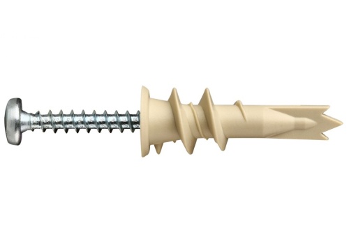 Анкер для гипсокартона PBA 14х39 с шурупом (100шт) | код. 86912 | Европартнёр Анкер для гипсокартона PBA 14х39 с шурупом (100шт) | код. 86912 | Европартнёр