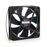 Вентилятор Gembird, 140x140x25, втулка, 3 pin, провод 40 см | код D14025SM-3 | Gembird
