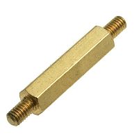 Стойка для печатной платы RUICHI PCHNN-18, шестигранная латунная | код 77202 | Ruichi