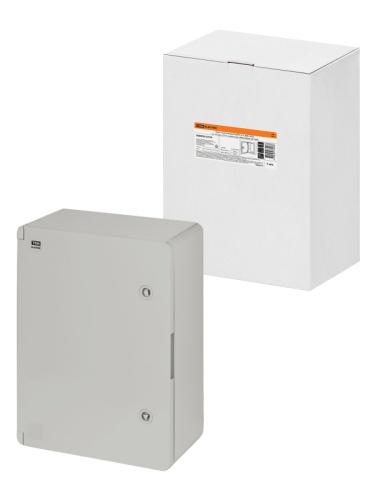 Бокс пластиковый ЩМП-0-4, ABS, IP65, от -45 до +75 °С, навесной, (400x300x210) TDM | код SQ0932-0123 | TDM Бокс пластиковый ЩМП-0-4, ABS, IP65, от -45 до +75 °С, навесной, (400x300x210) TDM | код SQ0932-0123 | TDM