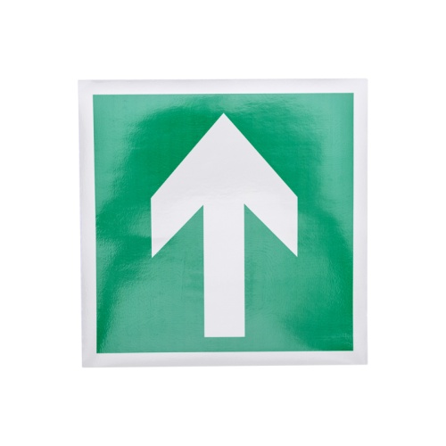 Наклейка эвакуационный знак Направляющая стрелка 200*200 мм Rexant | код 56-0030 | REXANT Наклейка эвакуационный знак Направляющая стрелка 200*200 мм Rexant | код 56-0030 | REXANT