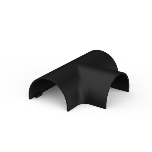 MultiSet Тройник для кабель-канала 20х12 Антрацит | код IMT20124BK | Systeme Electric MultiSet Тройник для кабель-канала 20х12 Антрацит | код IMT20124BK | Systeme Electric