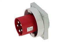 Вилка встраиваемая 125A/400V/3P+N+E/IP67, фланец 130x130 | код CA1983 | INPIN