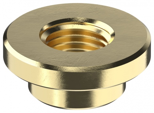 Гайка стальная круглая М6 IEK | код YIS40D-GS-06 | IEK