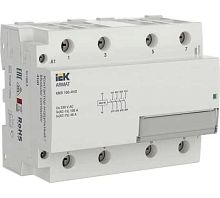ARMAT Контактор модульный KMR 100А 230В AC 4НО IEK | код AR-KMR10-100-40-230 | IEK