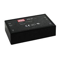 Источник питания AC-DC, 20 Вт, вход 85...264В AC 47...440 Гц, 120...370B DC, выход 12В/1,8А, изоляция 4000В AC, в кожухе 94х56х22,7мм, -20...+70C | код PM-20-12 | MeanWell