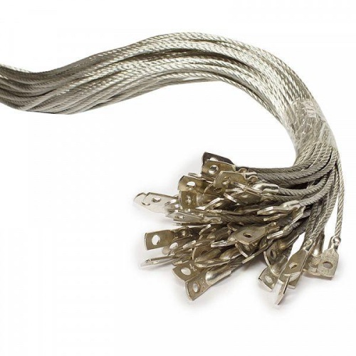 Проводник заземляющий П-600 S=16 мм (с двумя након.) ГОФРОМАТИК | код zeta11290 | ЗЭТА Новосибирск Проводник заземляющий П-600 S=16 мм (с двумя након.) ГОФРОМАТИК | код zeta11290 | ЗЭТА Новосибирск