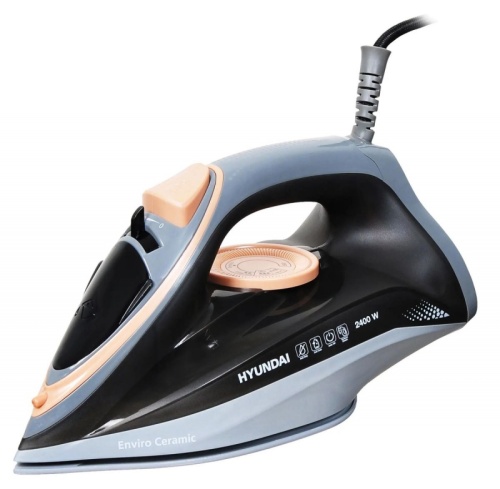 Утюг Hyundai H-SI01671 2400Вт голубой | код 1435247 | HYUNDAI