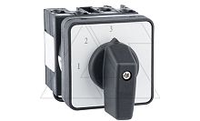 Переключатель UKT0-5-8270/E, 3P, 20A, тип 1-2-3, 3NO на 1_3, на дверь, фронт IP65 | код UKT0-5-8270/E | Kripal