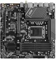 Материнская плата MSI PRO B760M-A WIFI Soc-1700 Intel B760 4xDDR5 mATX AC`97 8ch(7.1) 2.5Gg+HDMI+DP | код 1971050 | MSI