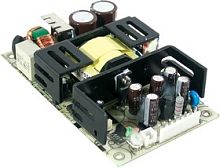 Источник питания AC-DC, med, 75Вт, вход 89…264В AC, 47…63 Гц /127…370В DC, выход 24В/3.2A, рег. вых 22.8…27.6В, изоляция 4000V AC, открытая плата 127х76х31мм, -20…+70С | код RPS-75-24 | MeanWell