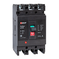 Автоматический выключатель LS125 18кА 3P 32А ProPact EKF | код mccb-125-18-3-32-ls | EKF