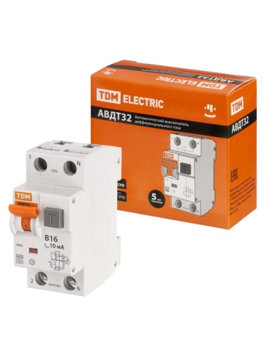 АВДТ 32 B16 10мА TDM | код SQ0202-0200 | TDM